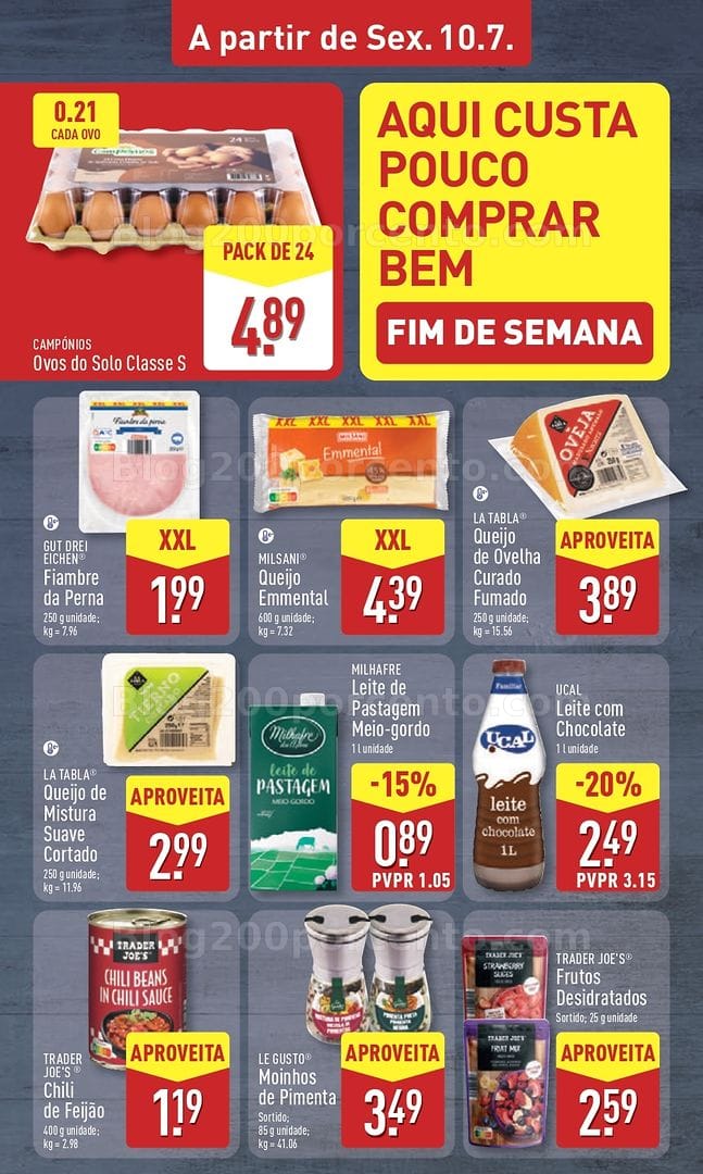 Antevisão Folheto ALDI Promoções de 6 a 12 julho